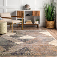 Nuloom Adrienne Durable Nad2273A Gray Area Rug