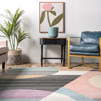 Nuloom Adison Modern Nad2559B Gray Area Rug