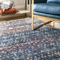 Nuloom Carter Gothic Nca2431A Blue Area Rug