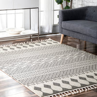 Nuloom Tribal Terra Ntr1342A Beige Area Rug