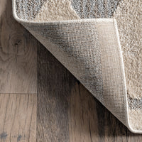 Nuloom Senna Banded Nse1319A Gray Area Rug