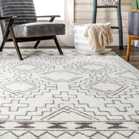 Nuloom Adele Pendant Tribal Nad2531A Beige Area Rug