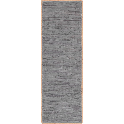 Nuloom Sabby Leather Nsa3290C Gray Area Rug