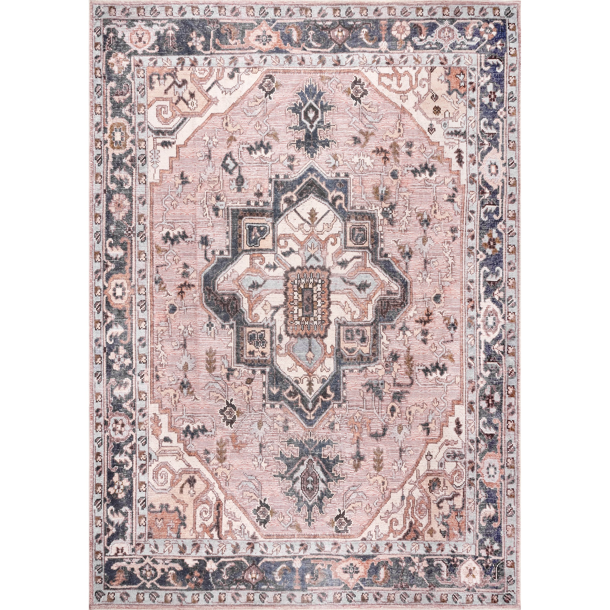 AreaRugs.com Wavaj Nwa1173A Pink Area Rug