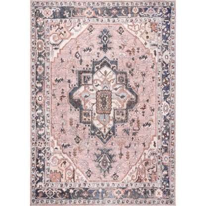 AreaRugs.com Wavaj Nwa1173A Pink Area Rug