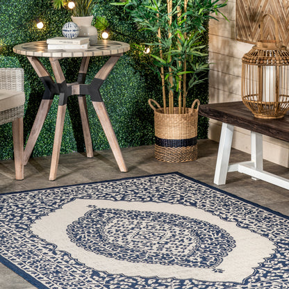 Nuloom Fiona Nfi1776C Navy Area Rug