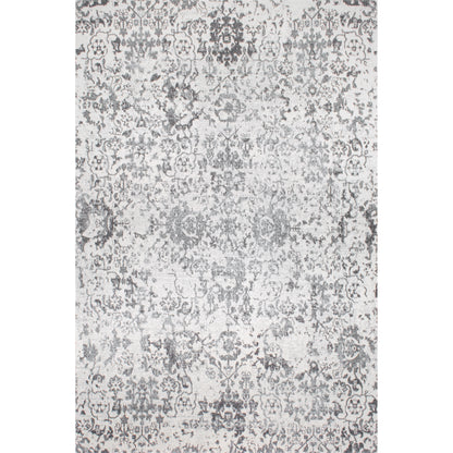 Nuloom Floral Damask Rosemary Nfl3130A Gray Area Rug