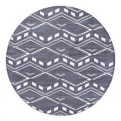 AreaRugs.com Wavaj Nwa1005A Blue Area Rug