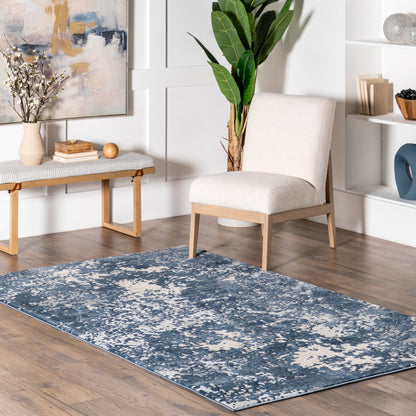 Nuloom Chastin Modern Nch1762B Blue Area Rug