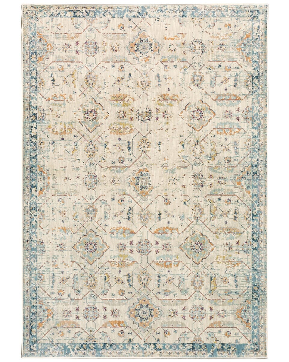 Oriental Weavers Sphinx Xanadu 47H Beige / Blue Area Rug