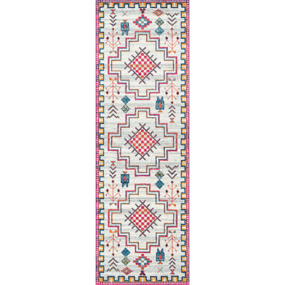 Nuloom Richelle Tribal Nri3152C Silver Area Rug