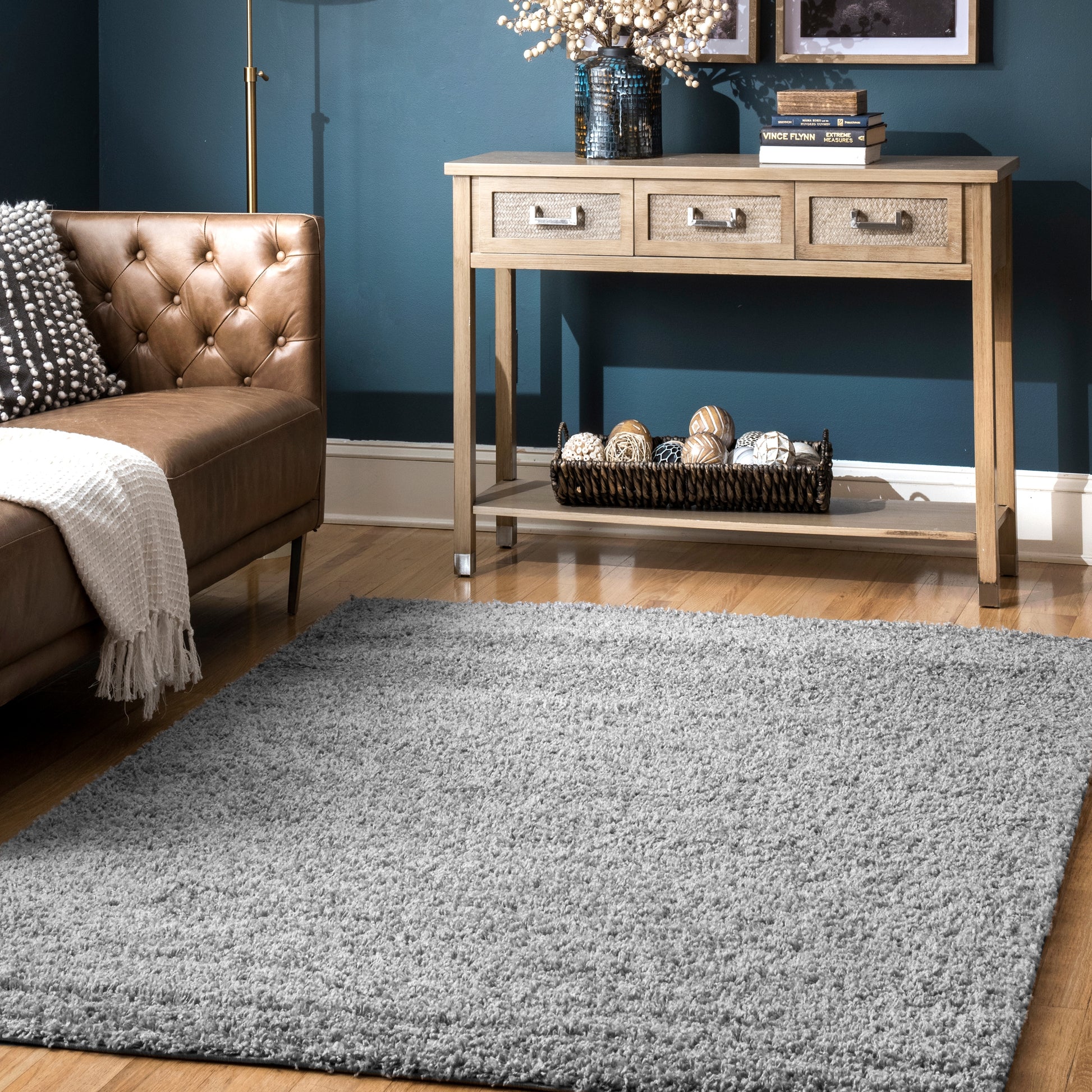 Nuloom Arden Homely Nar1744B Gray Area Rug