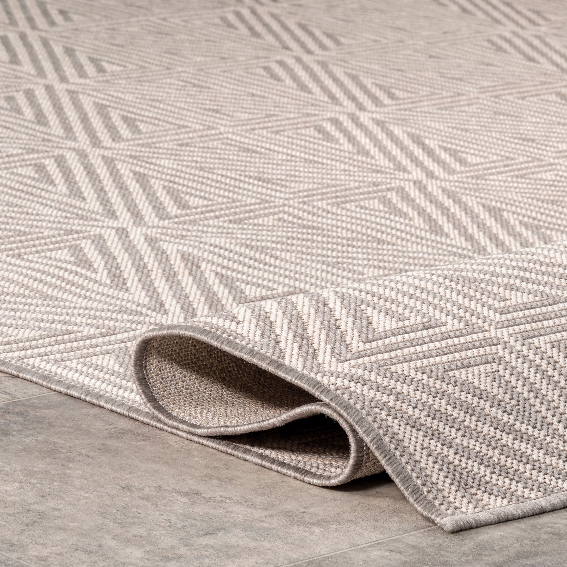 Nuloom Harvey Trellis Nha1777C Gray Area Rug