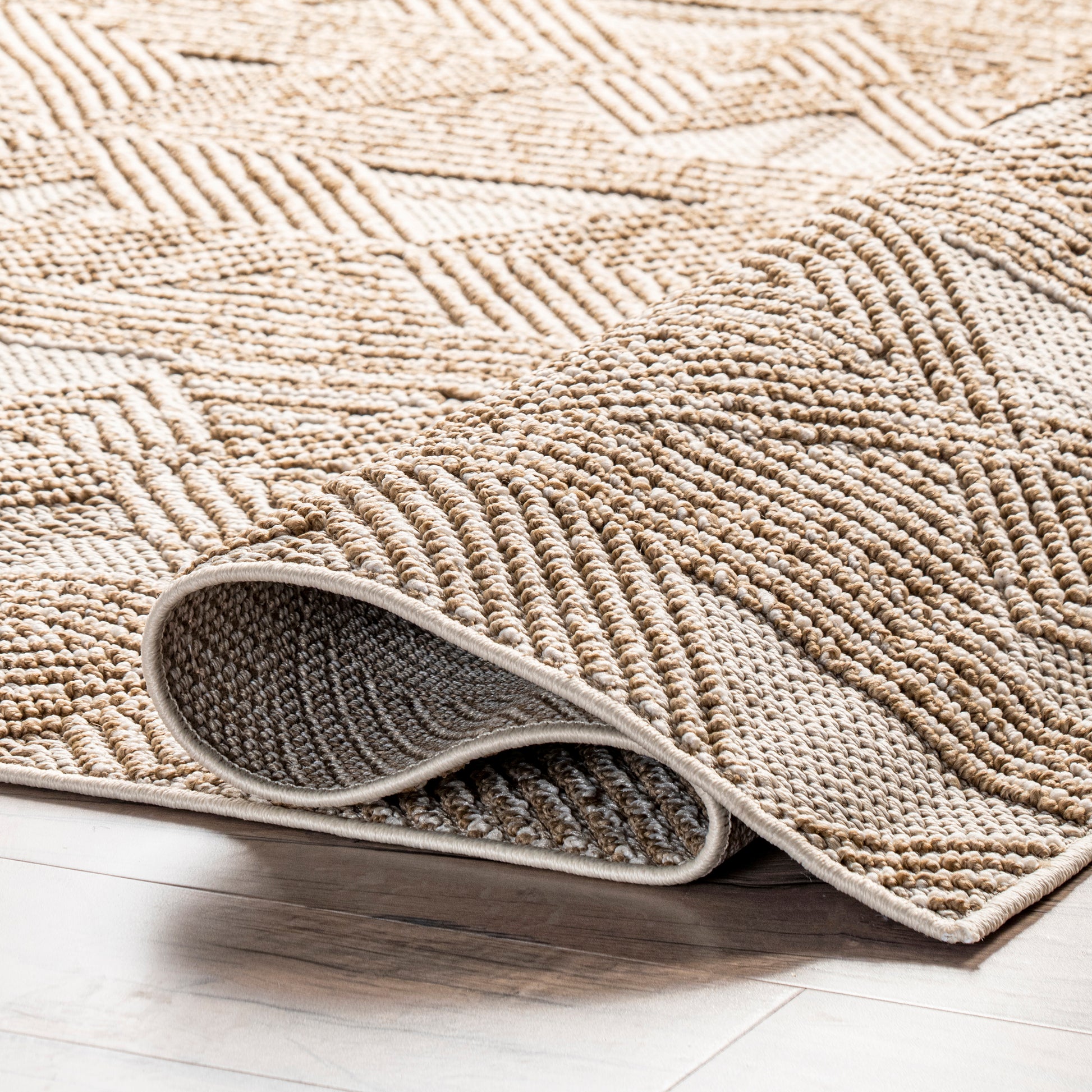 Nuloom Trinity Diamonds Ntr2909A Beige Area Rug