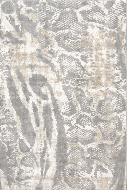 Nuloom Shirley Snake Print Nsh2481A Beige Area Rug