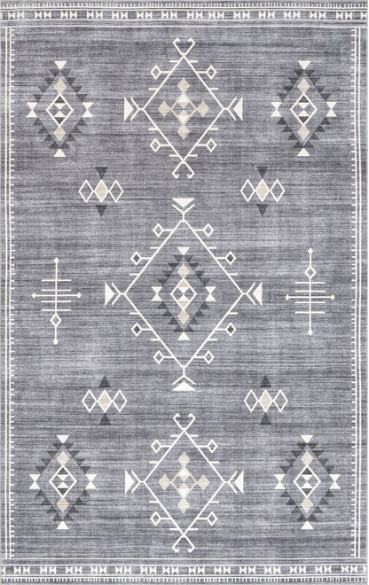 AreaRugs.com Wavaj Nwa1069B Gray Area Rug