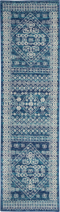 Nourison Passion Psn27 Navy Blue Area Rug