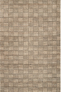 Nuloom Veda Checkered Basketweave Nve1418A Natural Area Rug