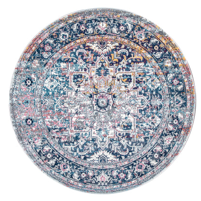 Nuloom Vintage Lilah Nvi3138A Blue Area Rug