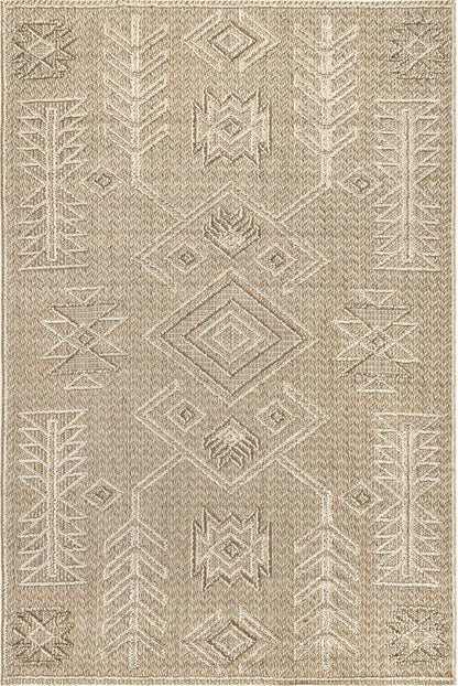 Nuloom Theresa Southwestern Nth2910A Beige Area Rug