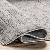 Nuloom Michelle Bordered Nmi1702A Gray Area Rug