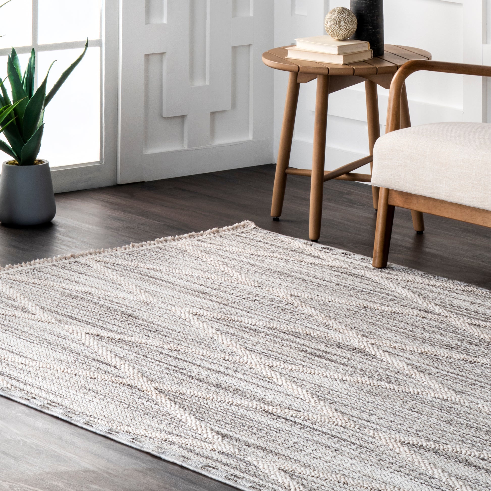 Nuloom Marcy Nma2319A Gray Area Rug