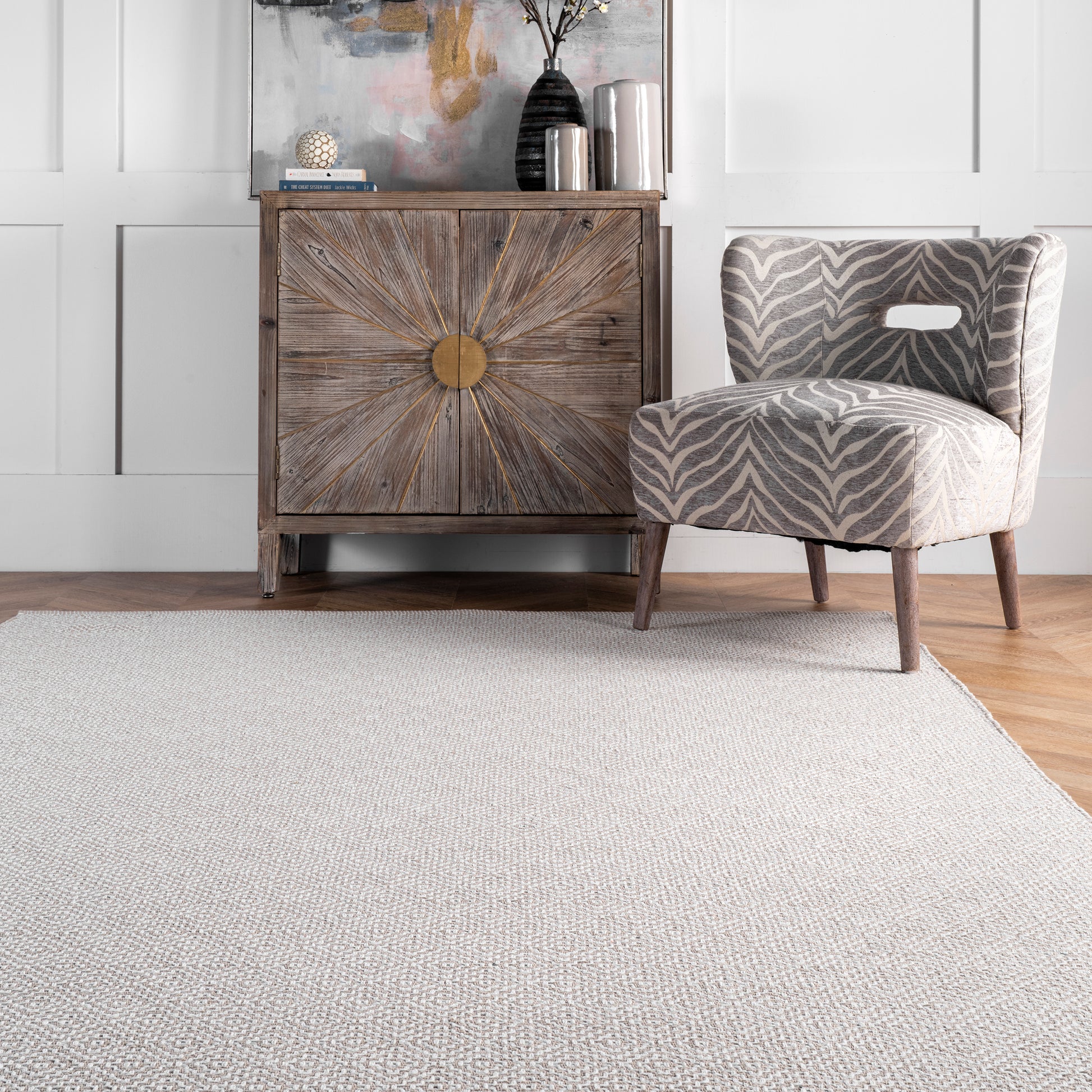 Nuloom Lorretta Nlo2048E Taupe Area Rug