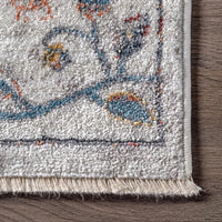 Nuloom Halle Muted Garden Nha1698A Beige Area Rug