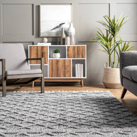 Nuloom Dottie Trellis Ndo2342A Gray Area Rug