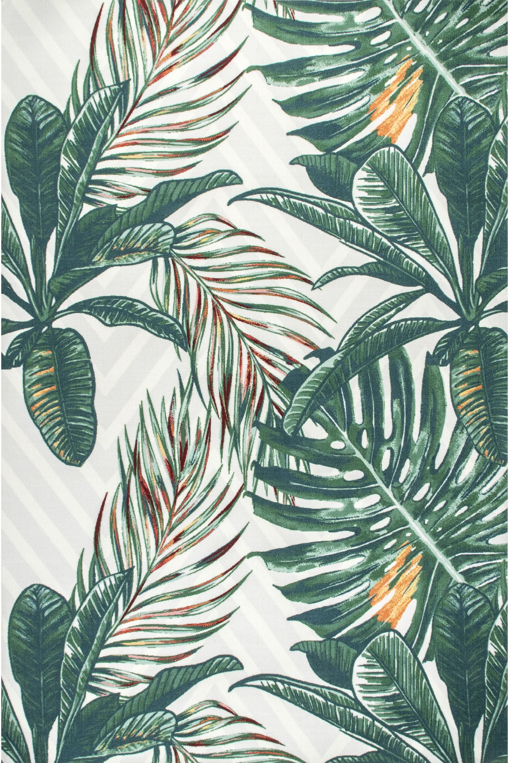 Nuloom Tropical Leaves Ntr2023A Multi Area Rug