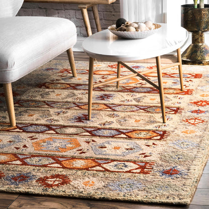 Nuloom Bettie Southwestern Nbe3063A Beige Area Rug