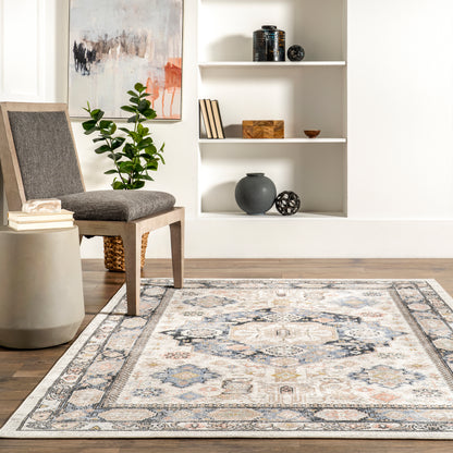 AreaRugs.com Wavaj Nwa1264A Beige Area Rug