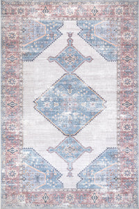 AreaRugs.com Wavaj Nwa1064A Blue Area Rug