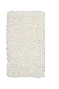 Nourison Luxe Shag Lxs01 White Shag Area Rug