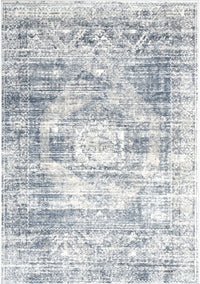 Nuloom Jayla Barbed Iris Nja2355A Blue Area Rug