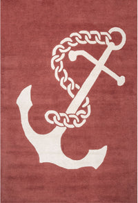 Nuloom Set Sail Nse2750D Rust Area Rug