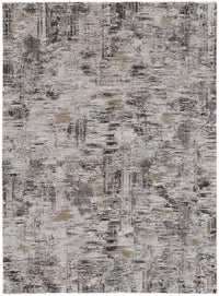 Feizy Vancouver 39Fhf Ivory/Charcoal Area Rug