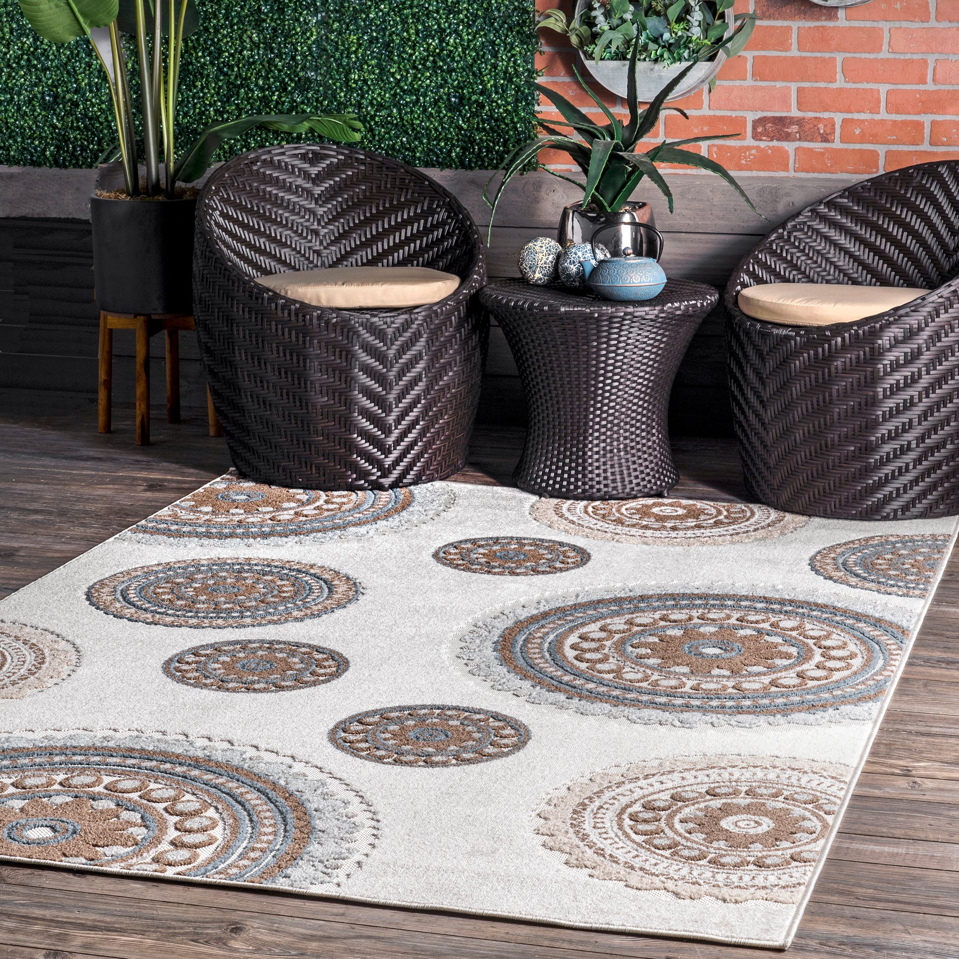 Nuloom Andi Textured Nan1559A Beige Area Rug