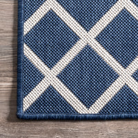 Nuloom Celine Aztec Nce1769A Blue Area Rug