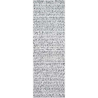 Nuloom Natosha Chevron Nna3586A Silver Area Rug