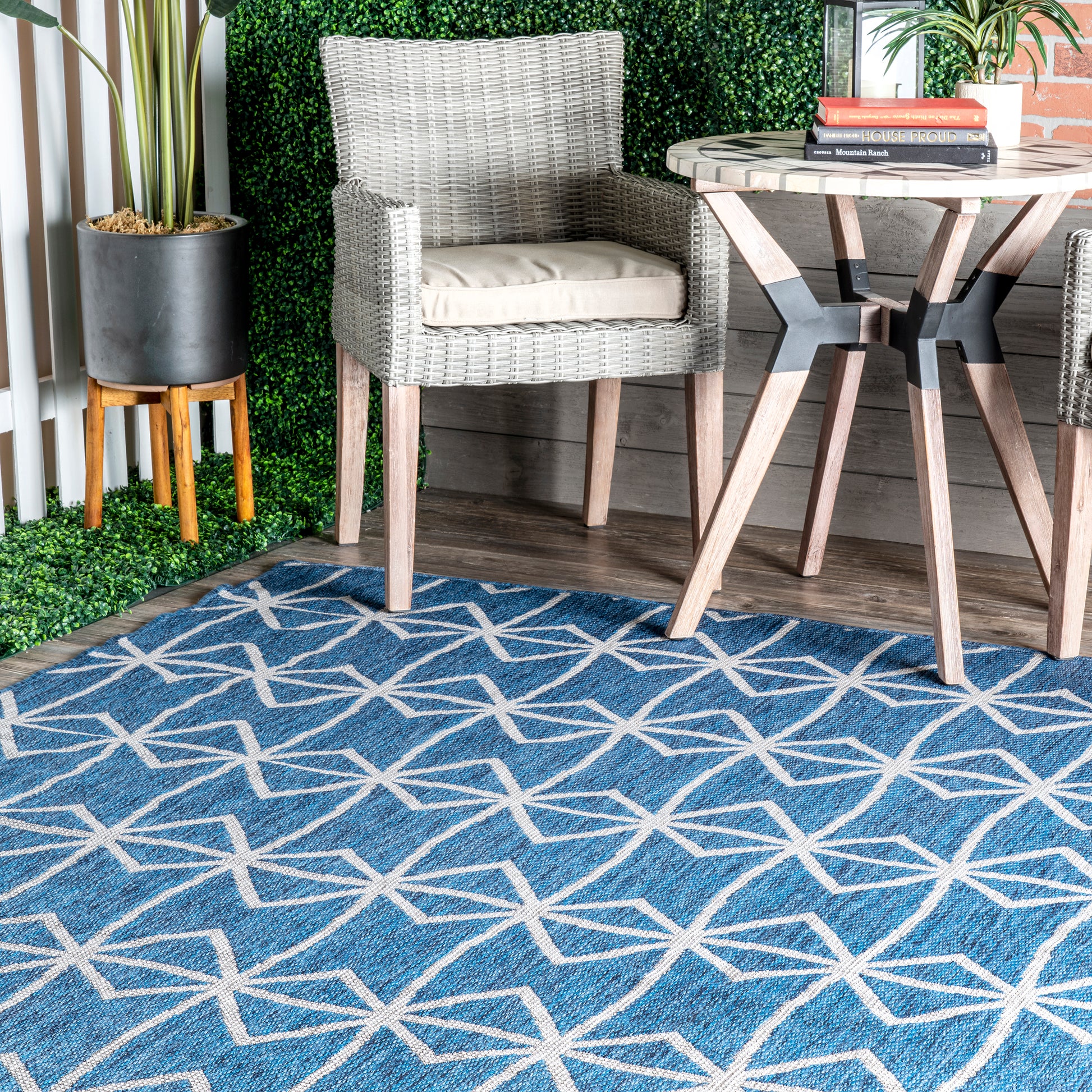 Nuloom Saunders Nsa1768A Blue Area Rug