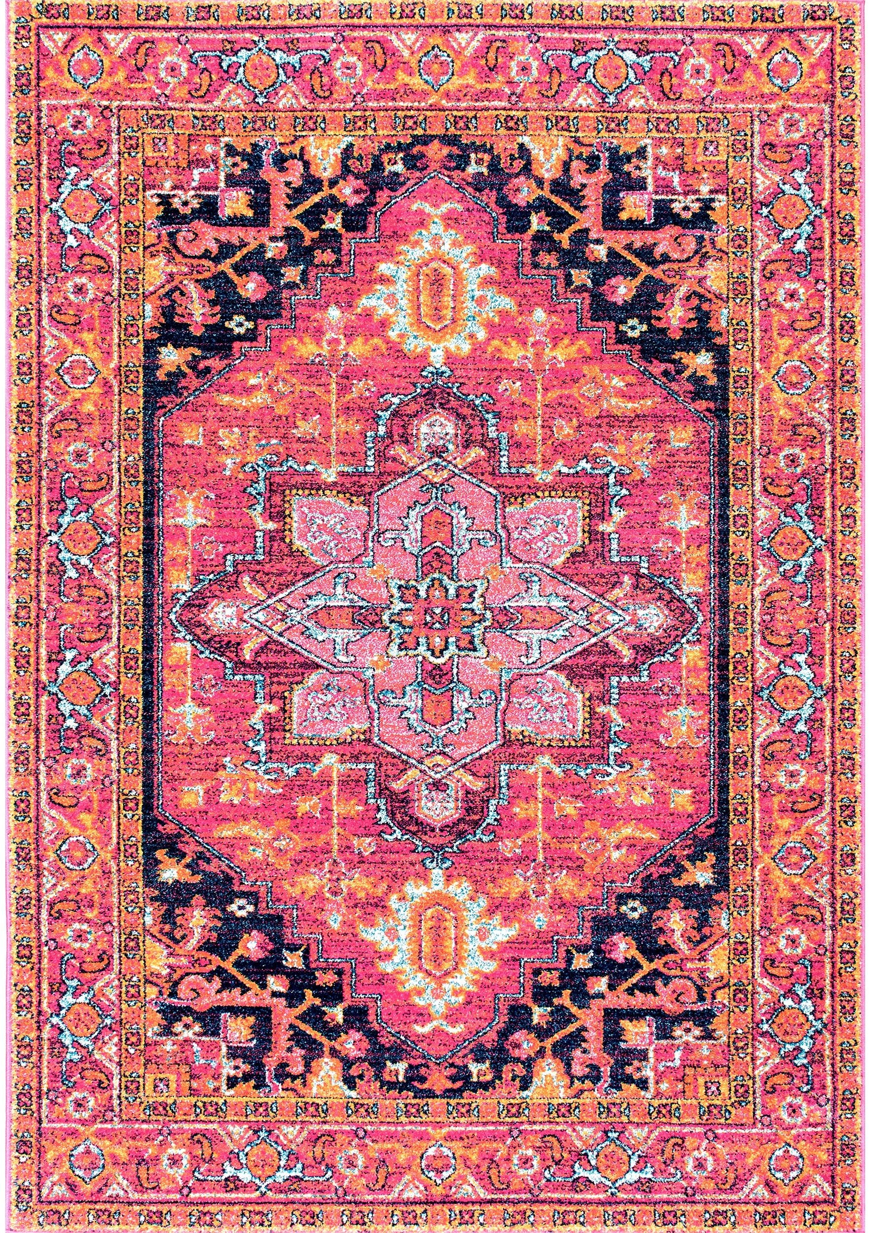 Nuloom Vintage Jaclyn Nvi3135E Pink Area Rug