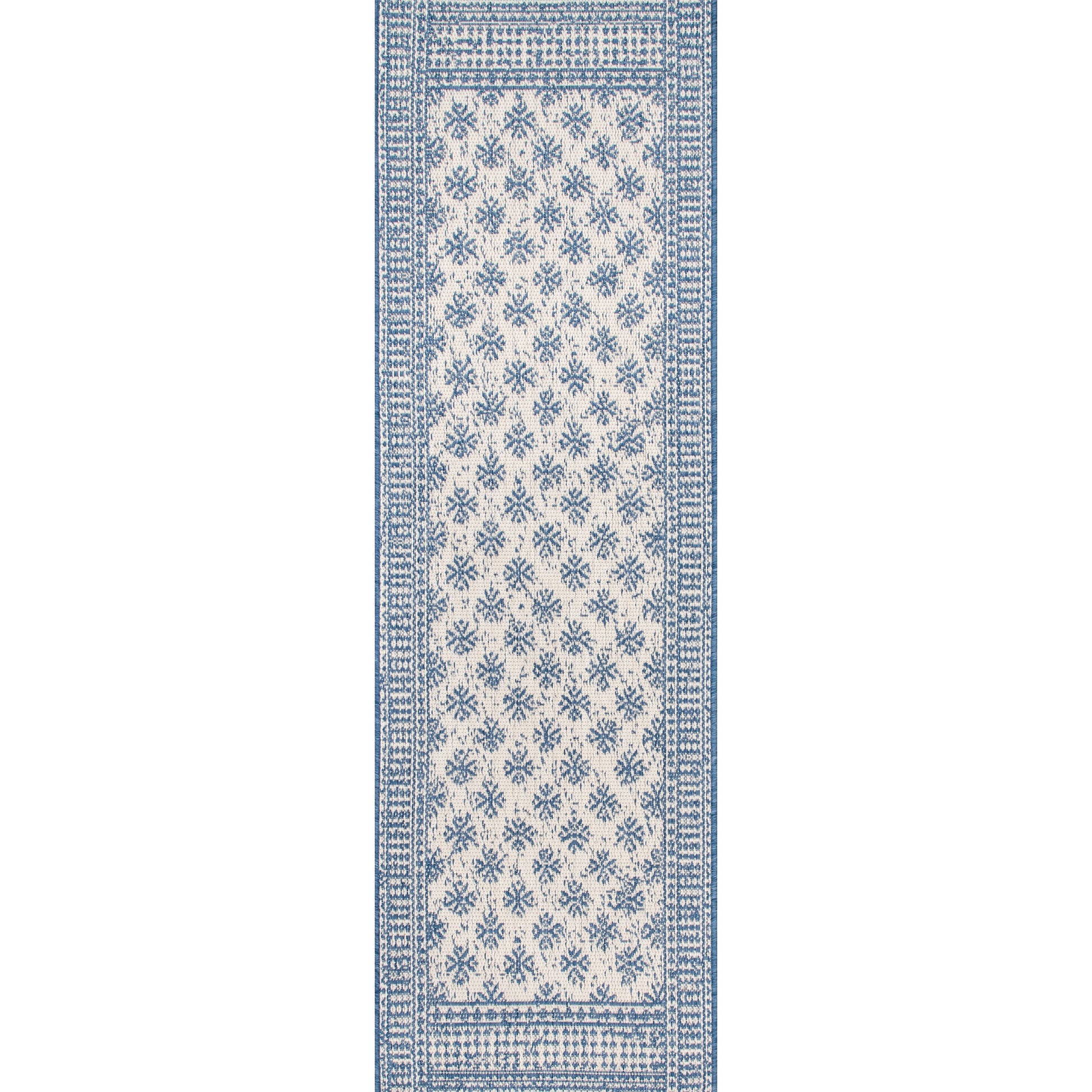 Nuloom Rana Border Nra2856A Blue Area Rug