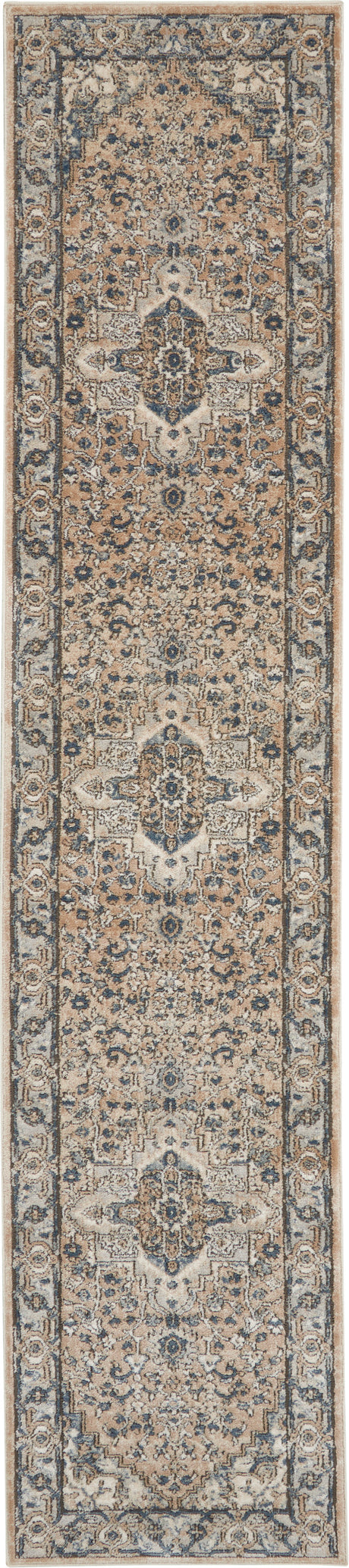 Nourison Quarry Qua05 Beige/Grey Area Rug