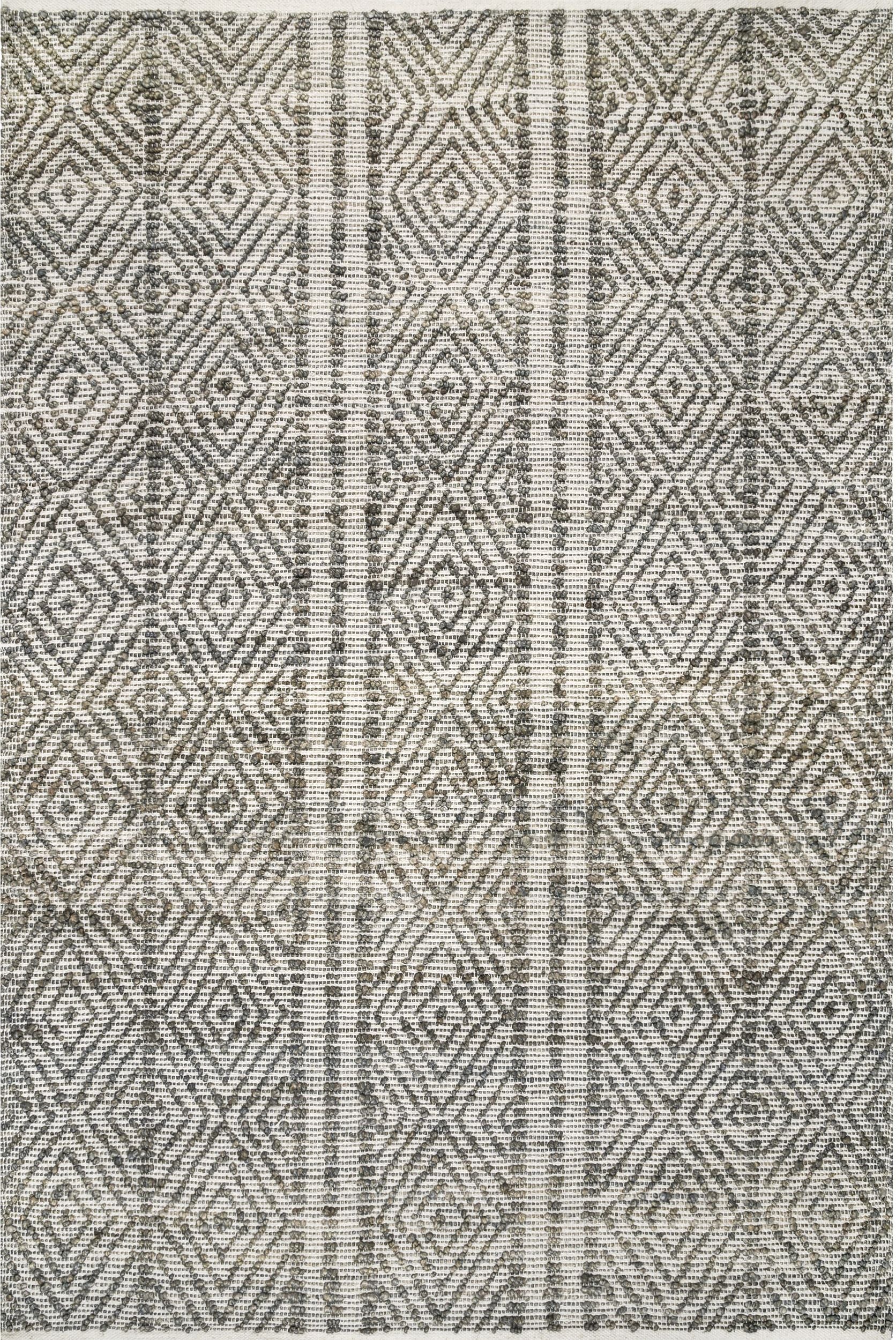 Nuloom Alden Diamonds Nal3309A Dark Gray Area Rug