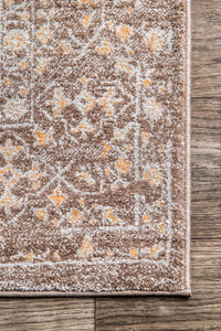 Nuloom Odell Vintage Nod3127A Brown Area Rug