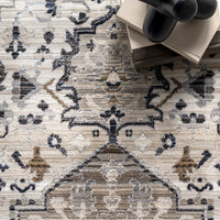 Nuloom Oliveira Floral Nol1523A Beige Area Rug