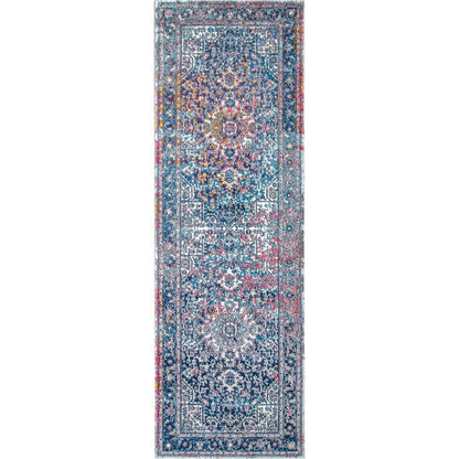 Nuloom Vintage Lilah Nvi3138A Blue Area Rug