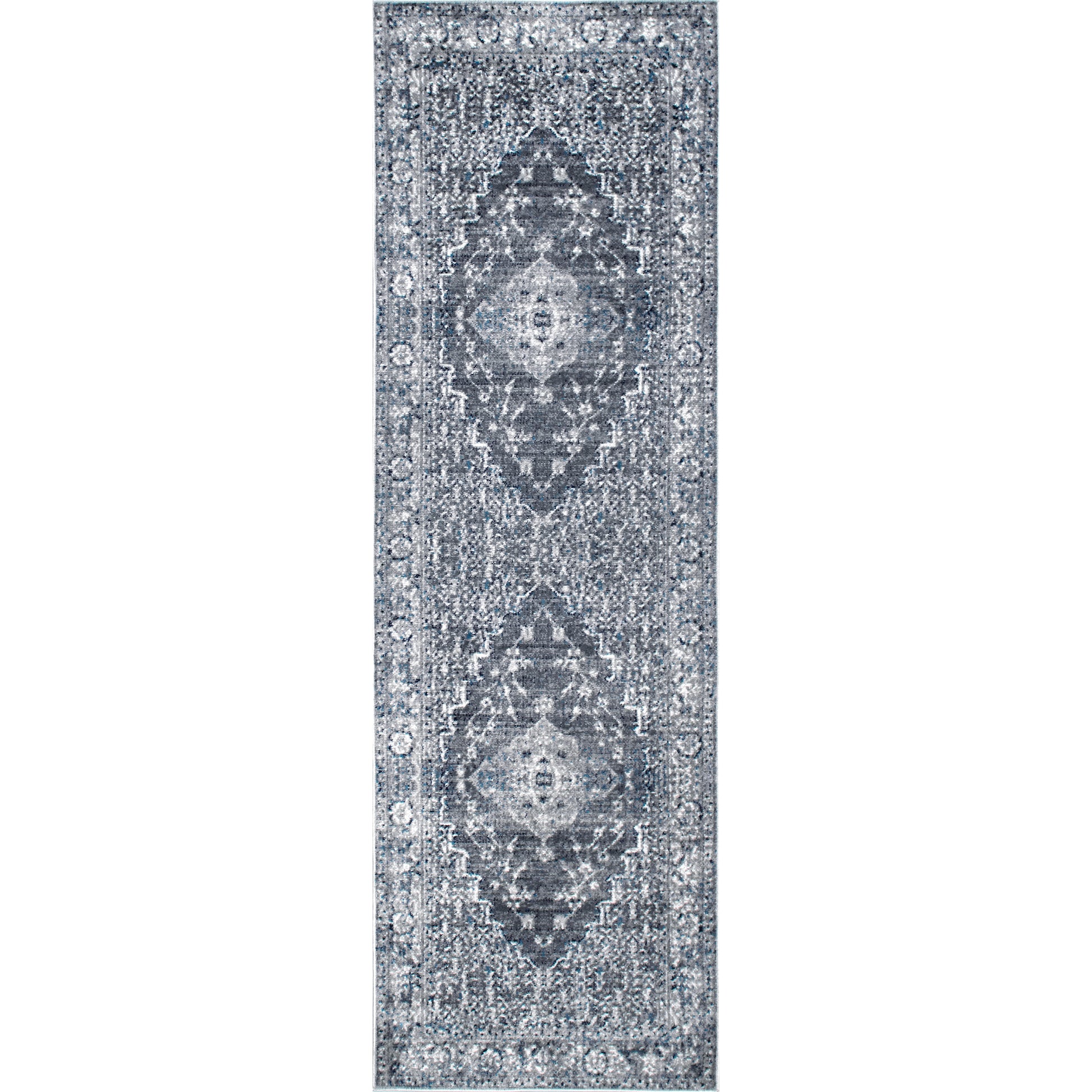 Nuloom Lucille Transitional Nlu2462A Gray Area Rug