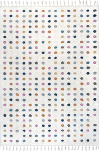 Nuloom Behati Polka Dot Nbe2984A Beige Area Rug